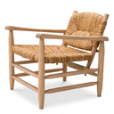Woven Seagrass Lounge Armchair Elliott