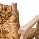 Woven Seagrass Lounge Armchair Elliott