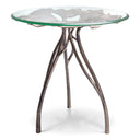 Round Glass Side Table Poseidon