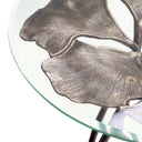 Round Glass Side Table Poseidon