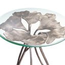 Round Glass Side Table Poseidon