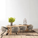 Wooden Minimalist Dining Table L Bergman