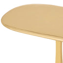 Gold Modern Side Table Kayan