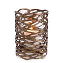 Vintage Brass Hurricane Lanai