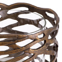 Vintage Brass Hurricane Lanai