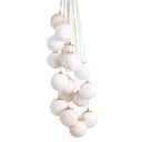 Clustered Alabaster Chandelier Sphinx