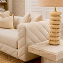 Herringbone Pattern Fringed Cushion S Kauai