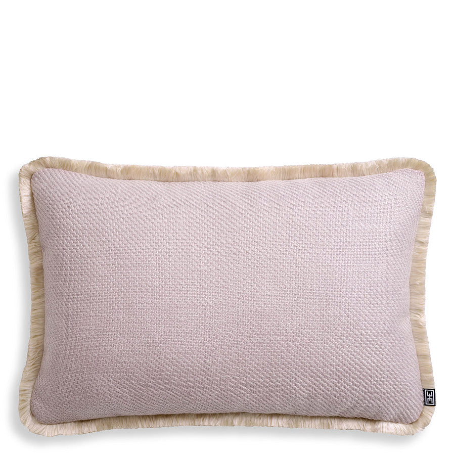 Fringed Modern Lumbar Pillow Cancan