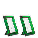 Green Glass Picture Frames (2) Theory