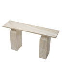 Rectangular Travertine Console Table Tarragona