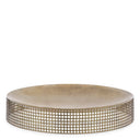 Vintage Brass Latticed Bowl Sterling