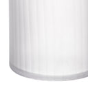 White Frosted Glass Vase Haight