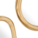 Gold Organic Mirrors (3) Viterbo