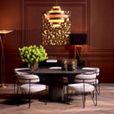 Gold Textured Wall Object Nulci