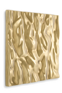 Gold Textured Wall Object Nulci