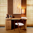 Natural Oak 3-Drawer Desk Sarah