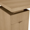 Natural Oak 3-Drawer Desk Sarah