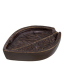 Leaf-Patterned Metal Bowl Rosselli