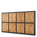 Woven Seagrass Headboard Aruba