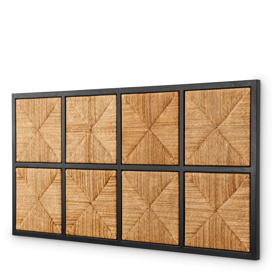 Woven Seagrass Headboard Aruba