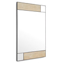 Travertine Bronze Wall Mirror Cosimo