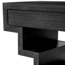 Oak Geometrical Console Table Rialto