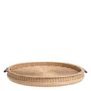 Natural Rattan Round Tray Vimini