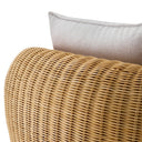 Curved Natural Rattan Chair Rafael