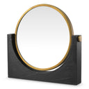 Black Marble Table Mirror Vivaldi