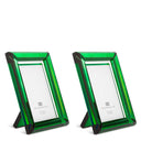 Green Glass Picture Frames (2) Theory