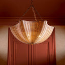 Natural Rattan Chandelier Los Palmos