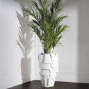 White Fiberglass Planter Sevilla