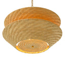 Natural Rattan Chandelier Tavira