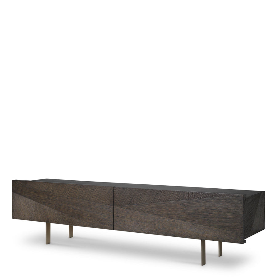 Oak 2-Drawer TV Cabinet San Martin