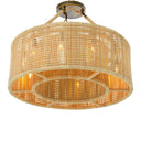 Natural Rattan Chandelier Bernardi