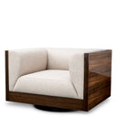 Eucalyptus Veneer Swivel Chair Sebastian