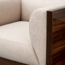 Eucalyptus Veneer Swivel Chair Sebastian