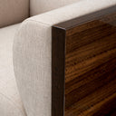 Eucalyptus Veneer Swivel Chair Sebastian