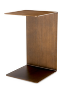 Brushed Brass Side Table Panarea
