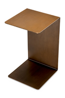 Brushed Brass Side Table Panarea