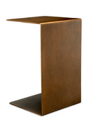 Brushed Brass Side Table Panarea