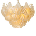 Glass Layered Chandelier Ibiza
