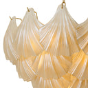 Glass Layered Chandelier Ibiza