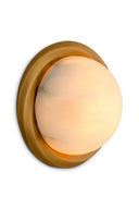 Round Alabaster Wall Lamp Vigo
