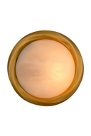 Round Alabaster Wall Lamp Vigo