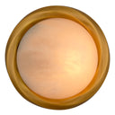 Round Alabaster Wall Lamp Vigo