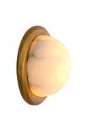Round Alabaster Wall Lamp Vigo