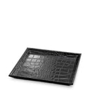 Croco Leather Trays (2) Scaleo