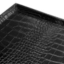 Croco Leather Trays (2) Scaleo