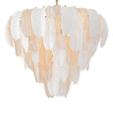 Glass Layered Chandelier Saint Lucia